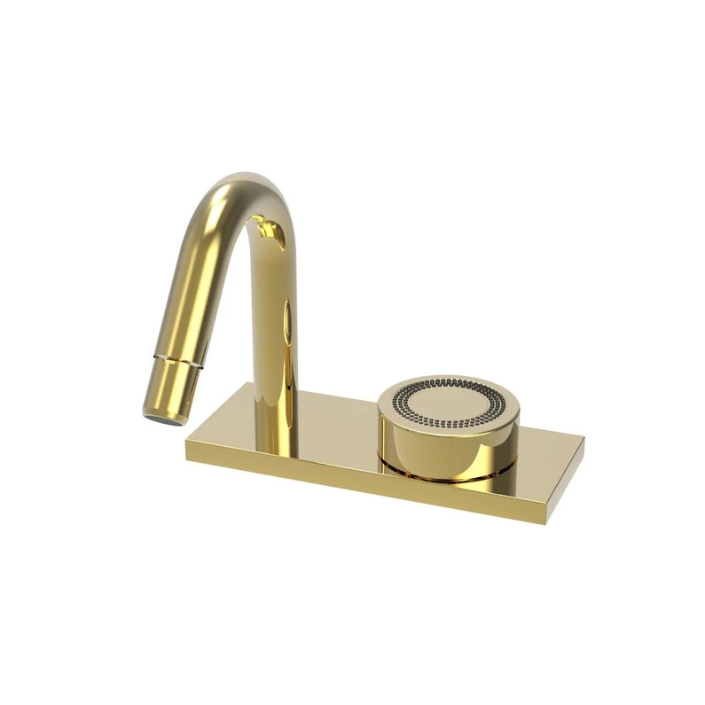 Mitigeur De Bidet Brillant Doré Et Noir, MARTI 1921 O2 1 Mitigeur De Bidet Brillant Doré Et Noir, MARTI 1921 O2