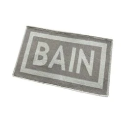 Tapis De Bain L.50 X L.80 Cm, Taupe