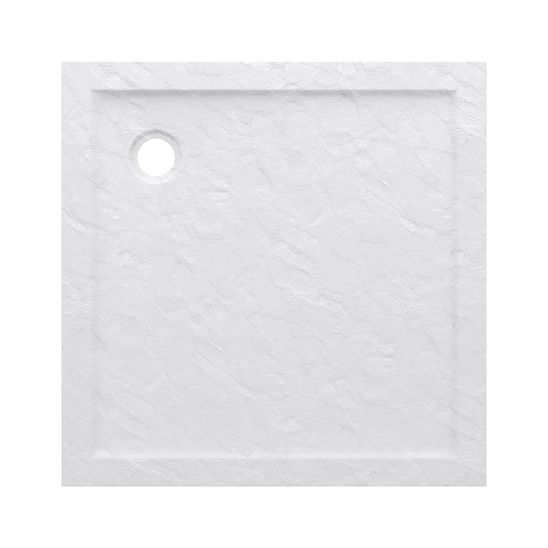 Receveur De Douche Extraplat, Acrylique L.90 X L.90 Cm, Pedr 2 Receveur De Douche Extraplat, Acrylique L.90 X L.90 Cm, Pedr – Image 2