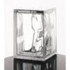 Angle Brique De Verre, Transparent Ondulé Brillant