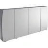 Armoire De Toilette L. 140 Cm, Gris Image
