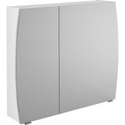 Armoire De Toilette L. 80 Cm, Blanc Image