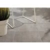 Carrelage Sol Extérieur Forte Effet Béton Gris Alma L.45 X L.45 Cm