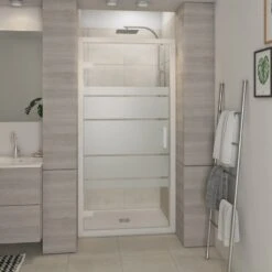 Douche Charm, Avec Receveur Osaka2 Blanc 80X100 Cm