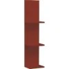 Etagère De WC L.22.5 X H.88.8 X P.13.8 Cm Rouge, SENSEA Remix