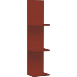 Etagère De WC L.22.5 X H.88.8 X P.13.8 Cm Rouge, SENSEA Remix