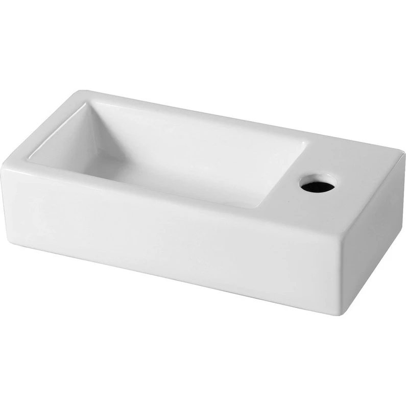 Lave-mains Céramique L.38 X P.18.5 Cm, Rabat 1 Lave-mains Céramique L.38 X P.18.5 Cm, Rabat