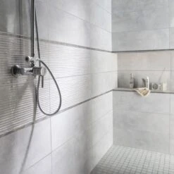 Listel Techno Gris Moyen, L.1.5 X L.60 Cm