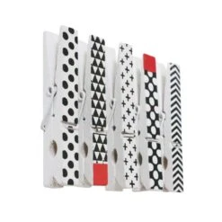 Lot De 16 Pinces à Linge Multicolore, Dotty