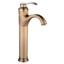 Mitigeur De Lavabo Bronze Brossé, ROUSSEAU Byron