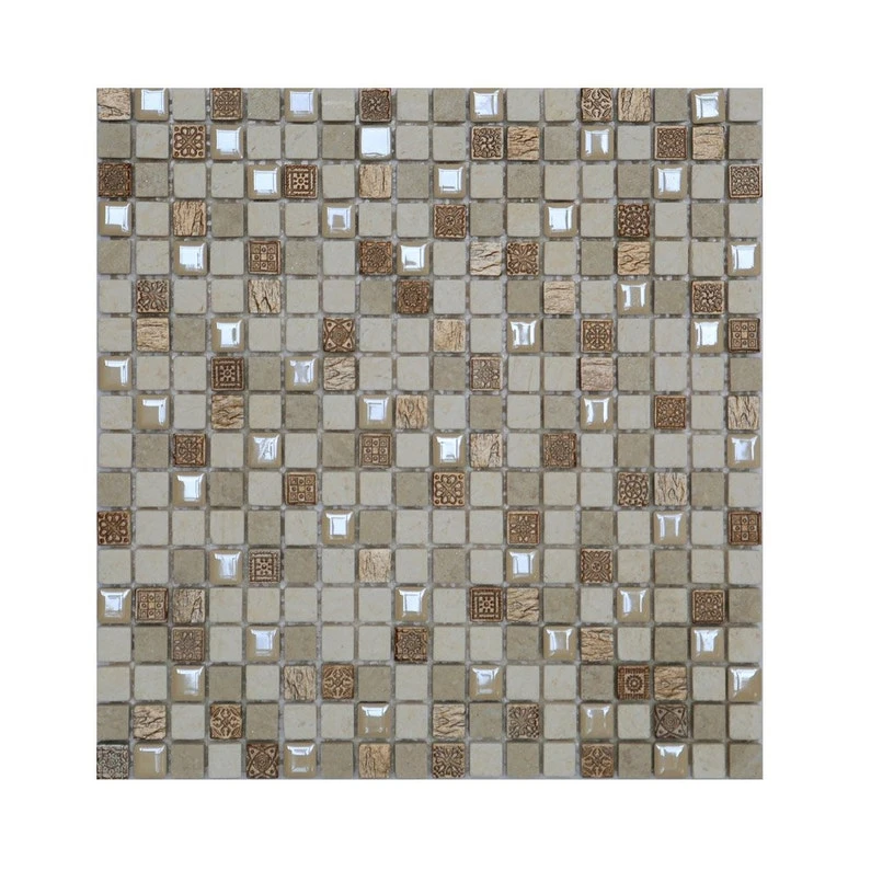 Mosaïque Mur Fusion Crème 1 Mosaïque Mur Fusion Crème