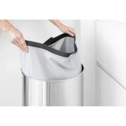 Panier à Linge Acier Inoxydable Corbeille A Linge 60l, Gris, L.38.5 X H.63 X P.3 -Bain Fournitures Magasin panier a linge acier inoxydable corbeille a linge 60l gris l 38 5 x h 63 x p 3 1