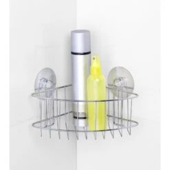 Panier De Bain / Douche électrostatique, Chromé, Static Loc -Bain Fournitures Magasin panier de bain douche electrostatique chrome static loc 2