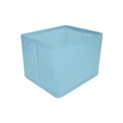 Panier En Textile Bleu Atoll 5, Intisse