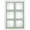 Panneau 6 Briques De Verre, Transparent