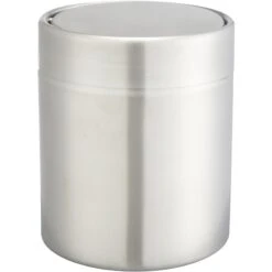 Poubelle De Salle De Bains 1.25 L Chromé Urban