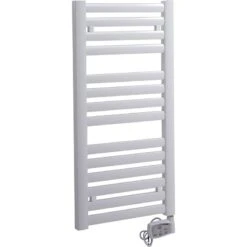 Sèche-serviettes Eau Chaude Mixte Acier EQUATION Concept Blanc, 424 W