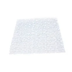 Tapis Antidérapant Gris Pour Baignoire, Stone SENSEA -Bain Fournitures Magasin tapis antiderapant transparent pour douche stone sensea